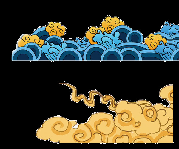 国潮祥云图案 国潮 祥云 花纹 中国风 文化艺术 传统文化