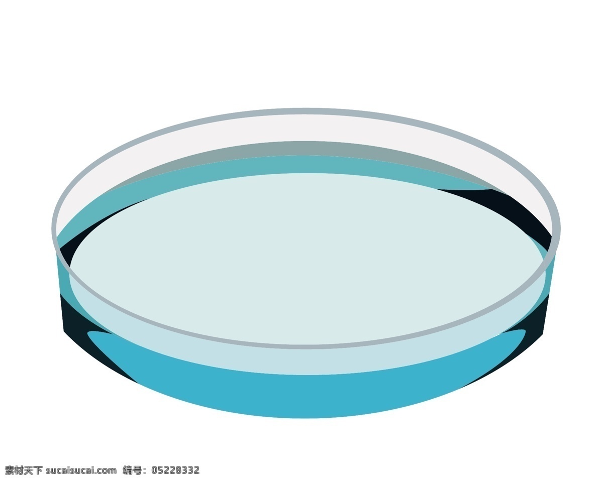 蓝色 圆形 玻璃器皿 插图 实验