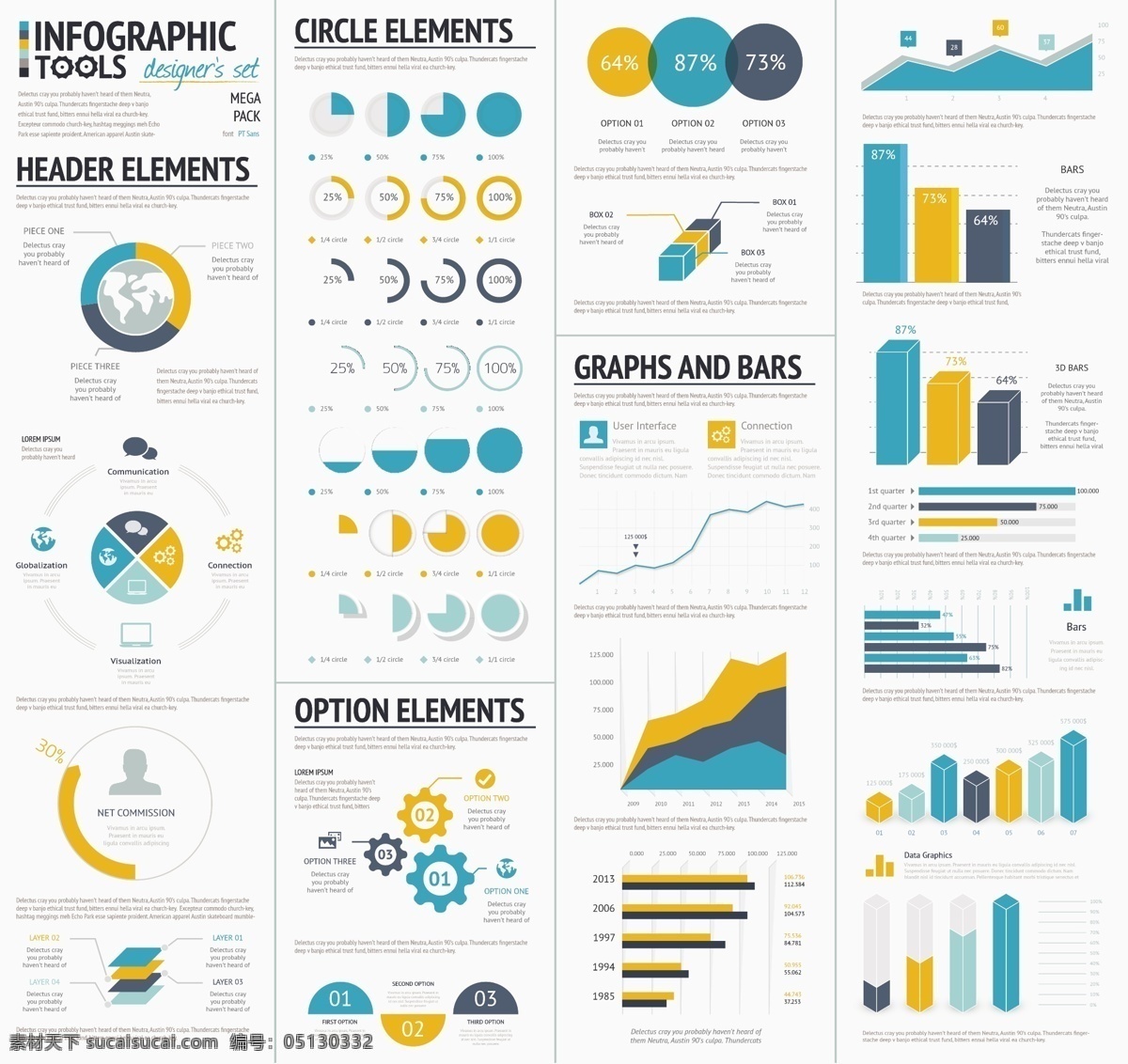 商务 数据分析 插画 分析 数据 图表