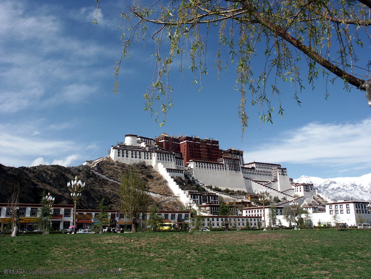 布达拉宫 宫殿 皇宫 西藏 藏区 建筑工程 园林景观 建筑园林 建筑摄影