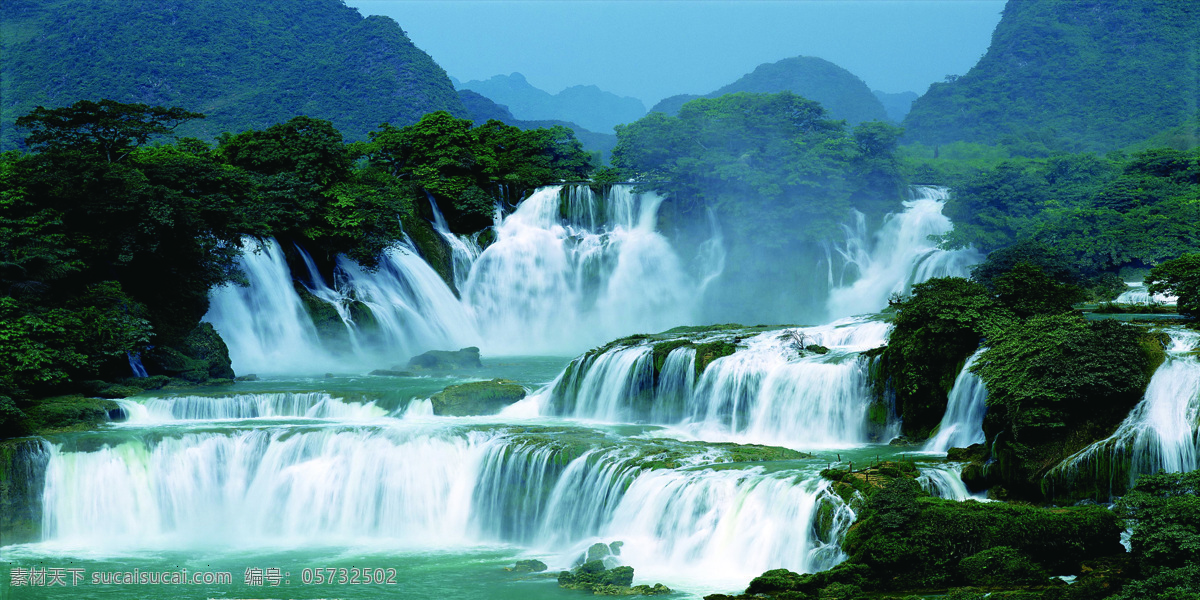 瀑布 瀑布景色 山水风景 国内旅游 旅游摄影 自然景观