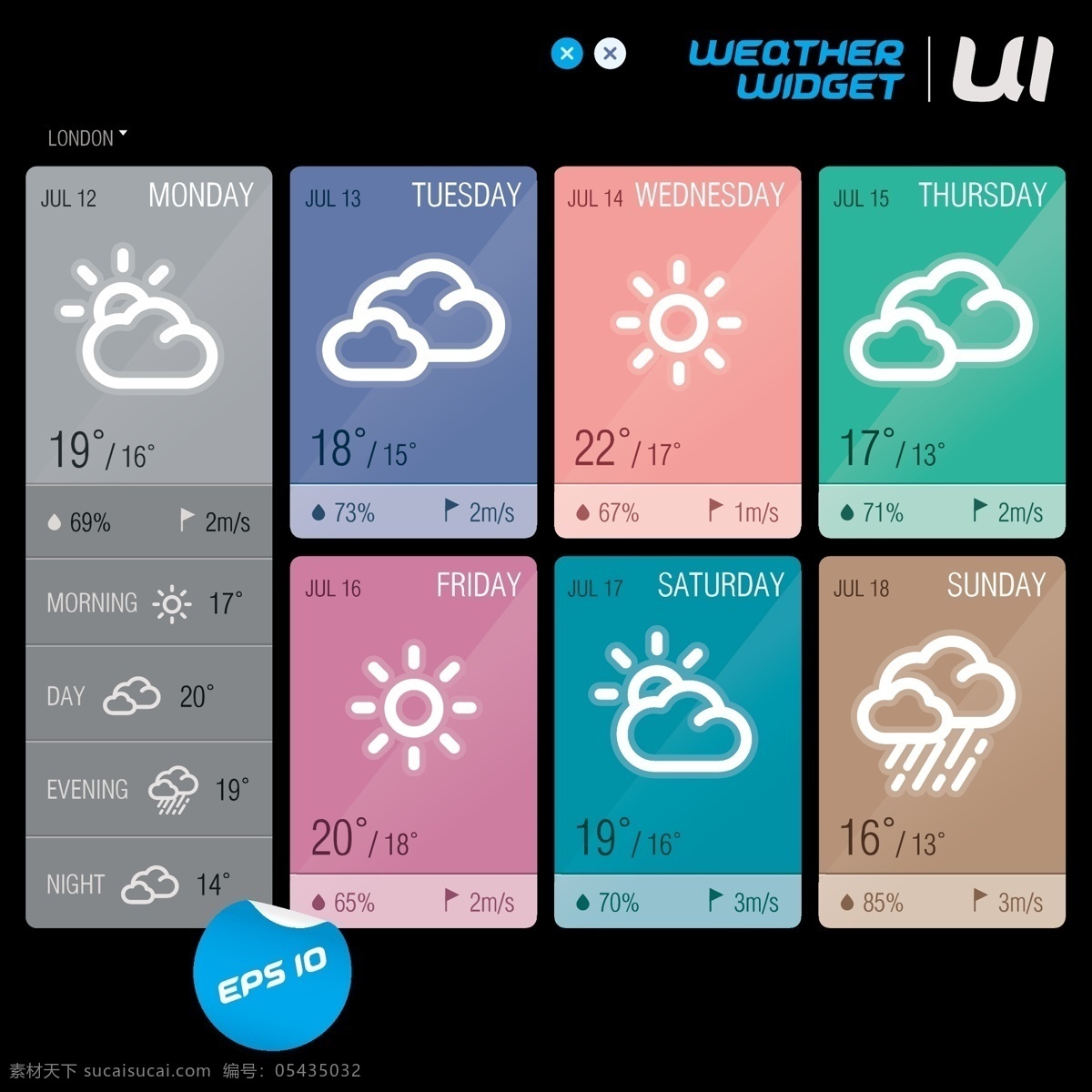 简洁 手机 天气 图标 手机界面 天气预报 精美 图标素材 智能手机应用 时尚界面 app app界面