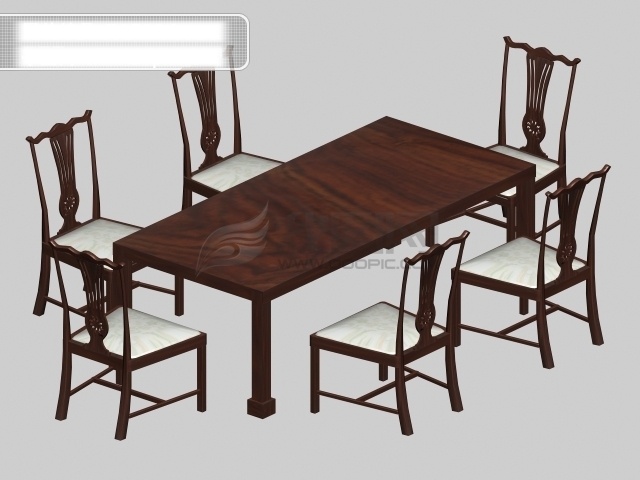 3d 餐厅 长条 桌椅 3d设计 3d素材 3d效果图 椅 椅子 餐厅长条桌椅 长条桌 矢量图 建筑家居