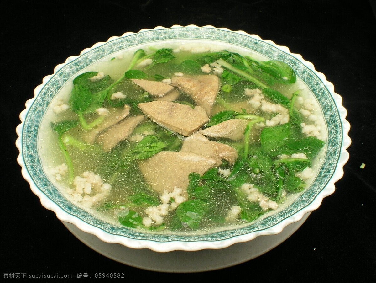 肉 沫 猪肝 青菜 汤 肉沫猪肝 青菜汤 猪肝汤 菜汤 肉沫汤 餐饮美食 传统美食