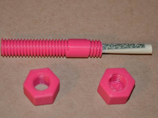 特技 谜 题 螺栓 安全 魔术 拼图 3d打印模型 游戏玩具模型 螺母 诡计