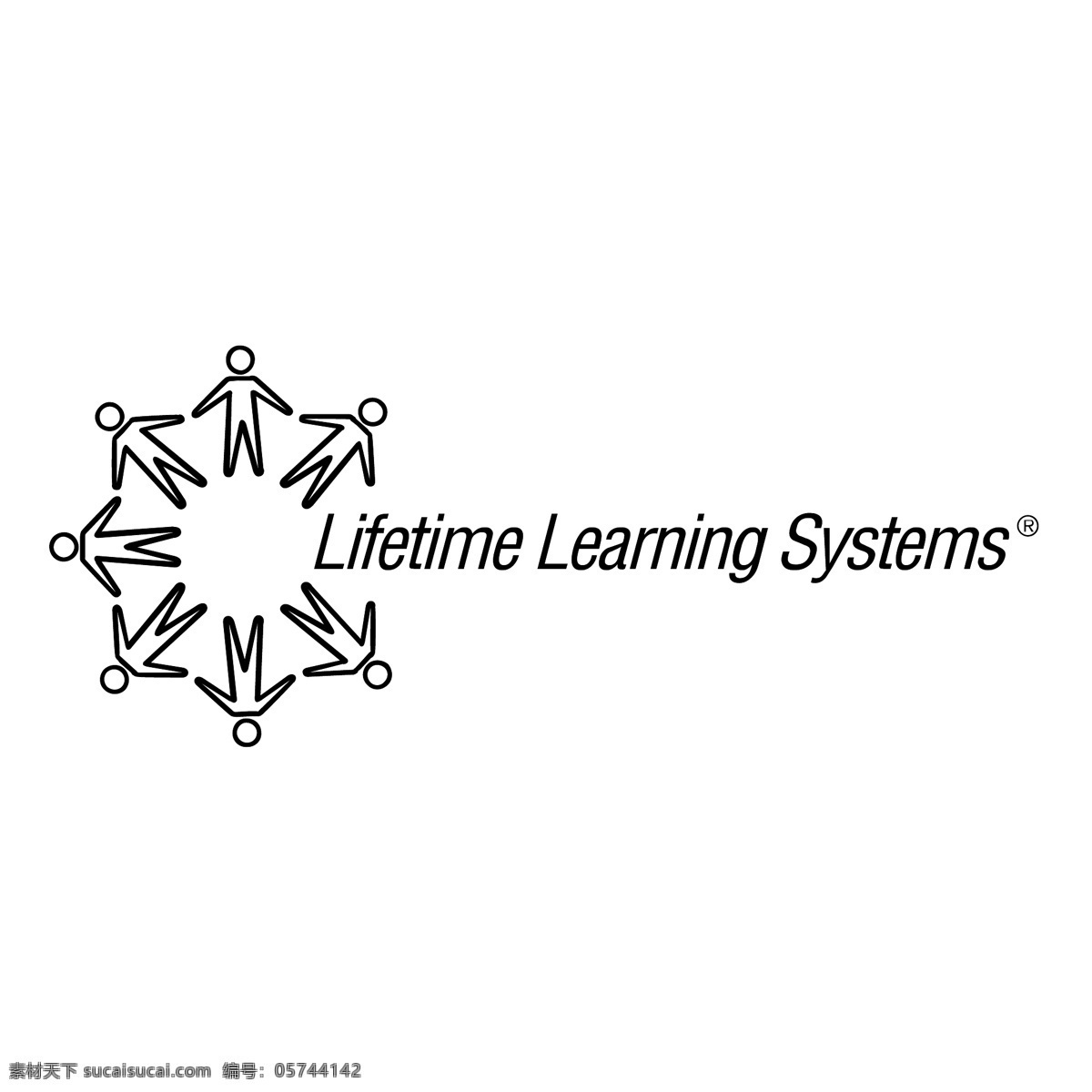 终身 学习 体系 免费 标志 学习系统 psd源文件 logo设计