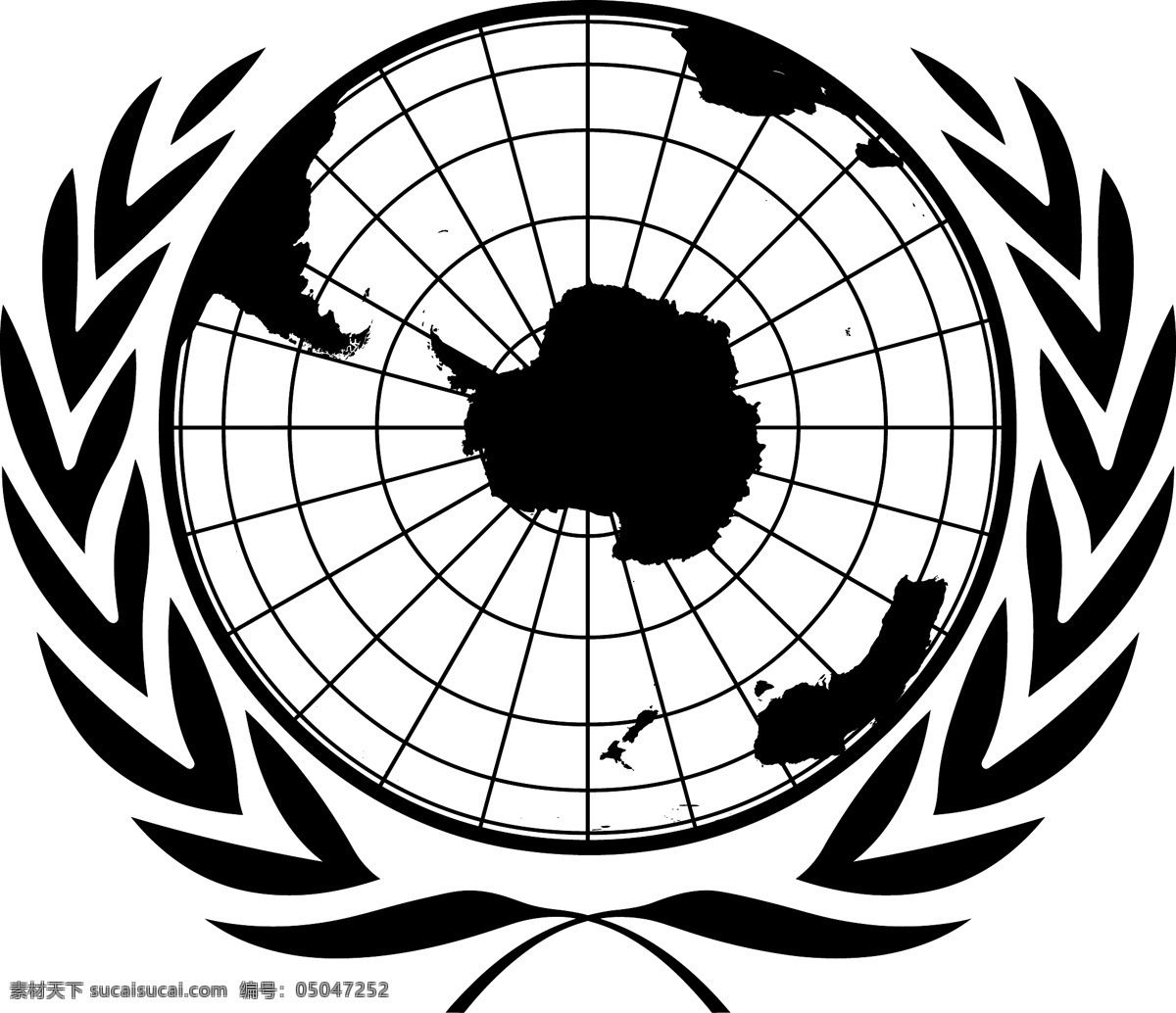南极经纬地球 地球 矢量图 经纬 南极 清晰 参考 图标 图形 地球矢量文件 标识标志图标 矢量