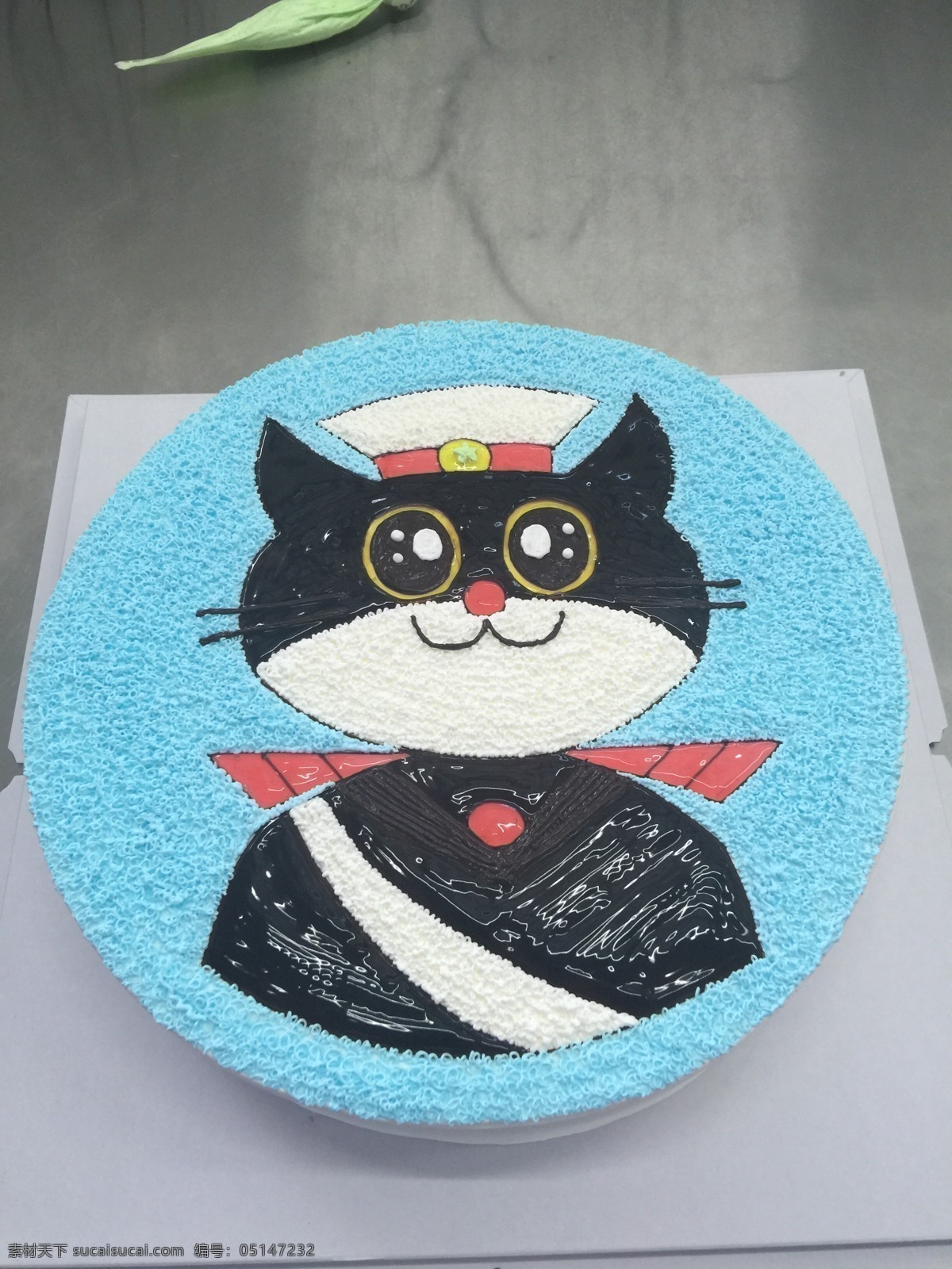 蛋糕 生日蛋糕 黑猫警长 卡通蛋糕 儿童蛋糕 餐饮美食 西餐美食