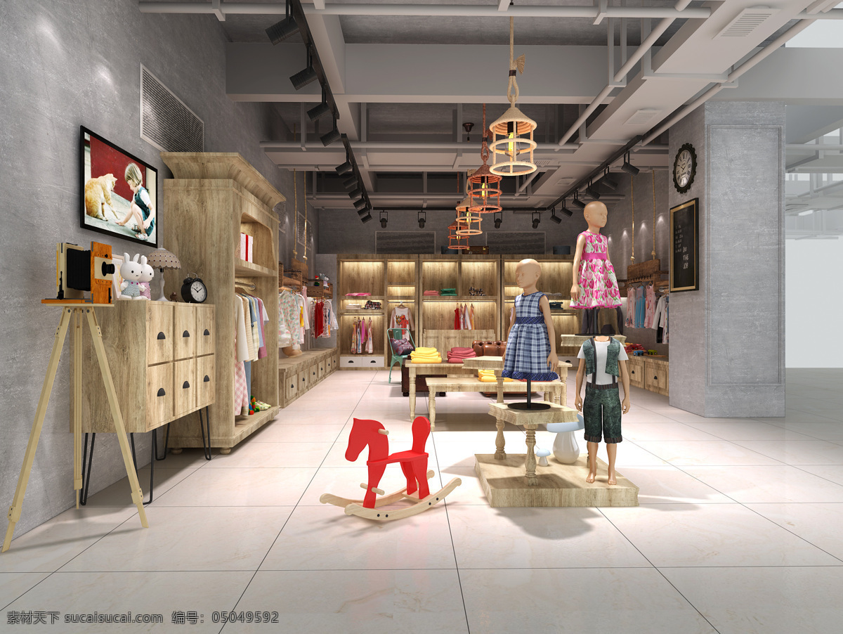 童装 衣服 小孩 童衣 孩童 大哥 3d设计 3d作品