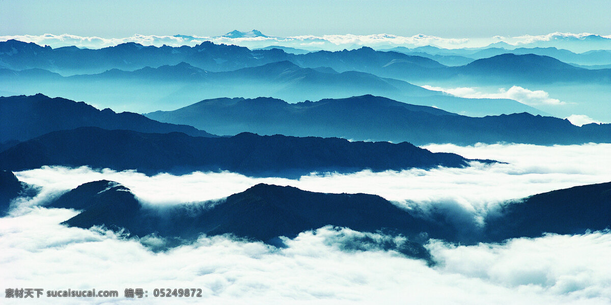 云雾 缭绕 山峰 仙境 云海 云雾缭绕 风景 生活 旅游餐饮