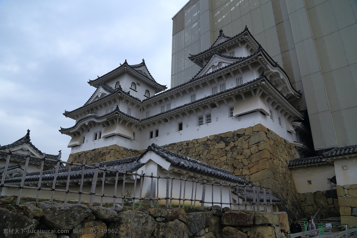 姬路城古城 日本古城 姬路城 世界遗产 姬路 城 城楼 古城素材 建筑摄影 建筑园林