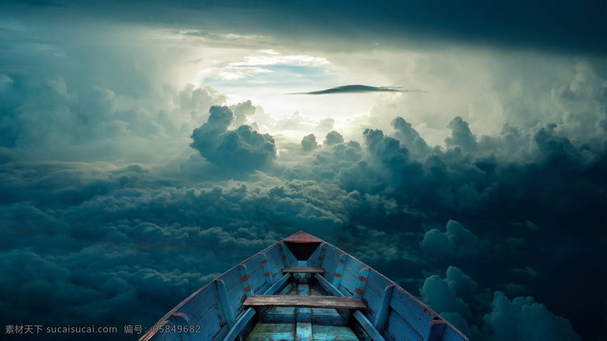 云层 木船 科技 背景 科技背景 背景素材 船 云层素材 天空 乌云 小船 科幻背景 科幻场景 游戏背景 自然景观