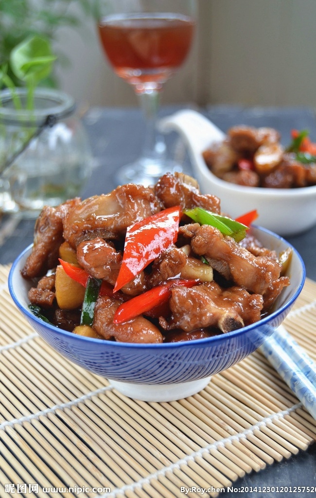 酸梅酱排骨 蜜汁排骨 酸梅蜜汁排骨 卤味 酸梅酱 叉烧 摄影图片 餐饮美食 传统美食