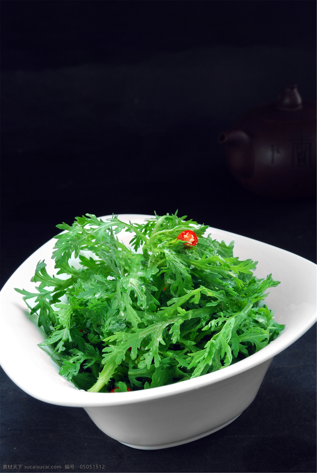 生拌茼蒿图片 生拌茼蒿 美食 传统美食 餐饮美食 高清菜谱用图