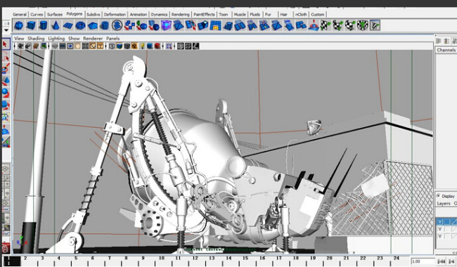 机械 模型 3d模型 场景 机械模型 3d模型素材 游戏cg模型