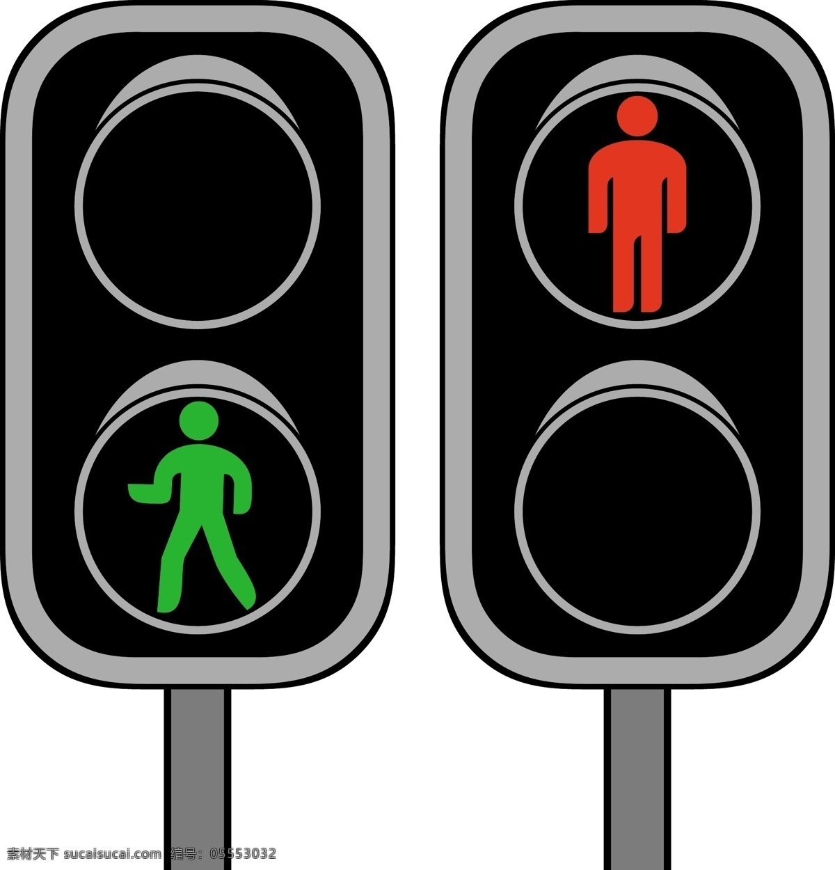 通行 暂停 人形 符号 矢量 模板下载 红绿灯图标 红灯 绿灯 黄灯 马路灯 生活百科 矢量素材 白色