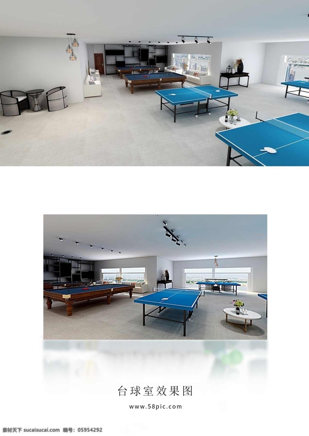 台球 室 效果图 排版 布局 台球室 家装 装修 效果 公司 休息室
