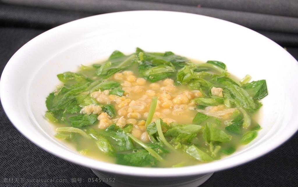 豆汤豌豆苗 美食 菜品 菜谱 餐饮 中餐 食品 传统美食 餐饮美食 汤羹 煲汤 青菜汤 粤菜 高清 写真照片