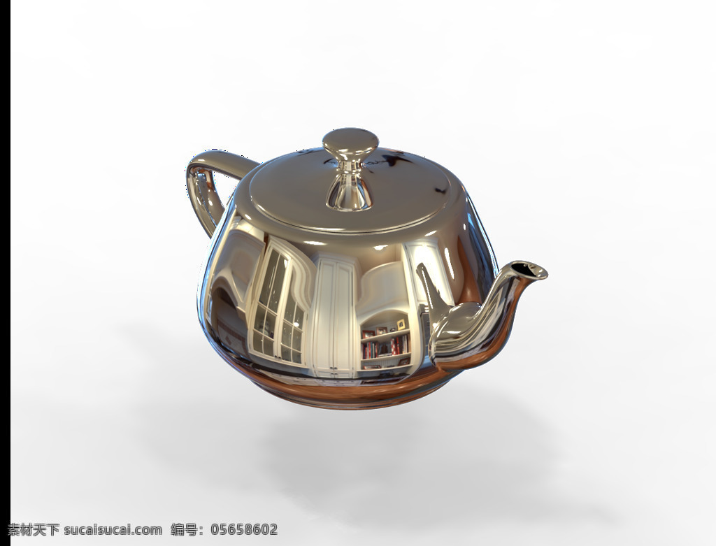 经典 茶壶 cad 测试 厨房 模型 犹他州 绘制 最大 对象 3d模型素材 其他3d模型