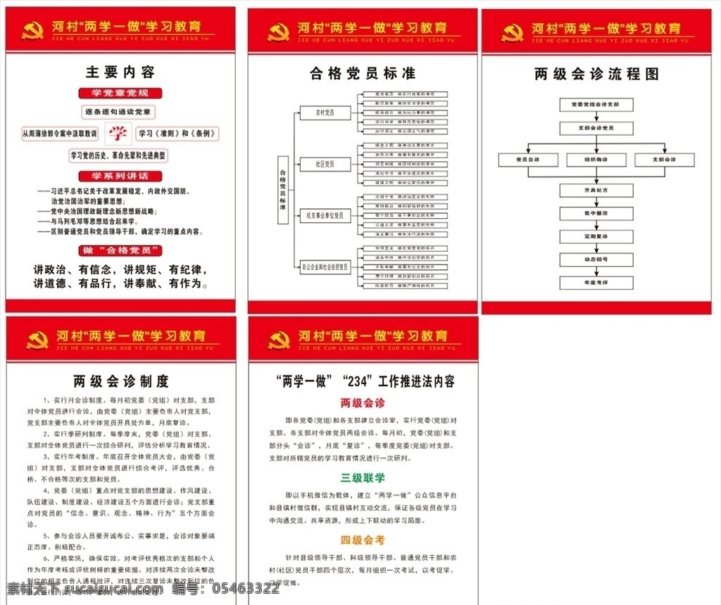 两级会诊 两学一做 制度 会诊流程 合格党员标准 234 工作 方法