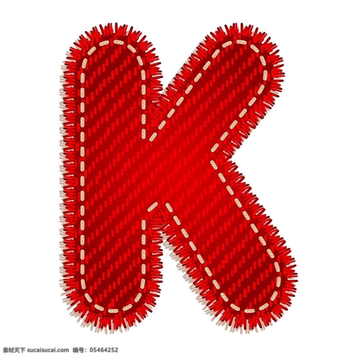 红色字母k 红色 字母 卡通字母 卡通图案 节日素材 k 书画文字 文化艺术 矢量素材 白色
