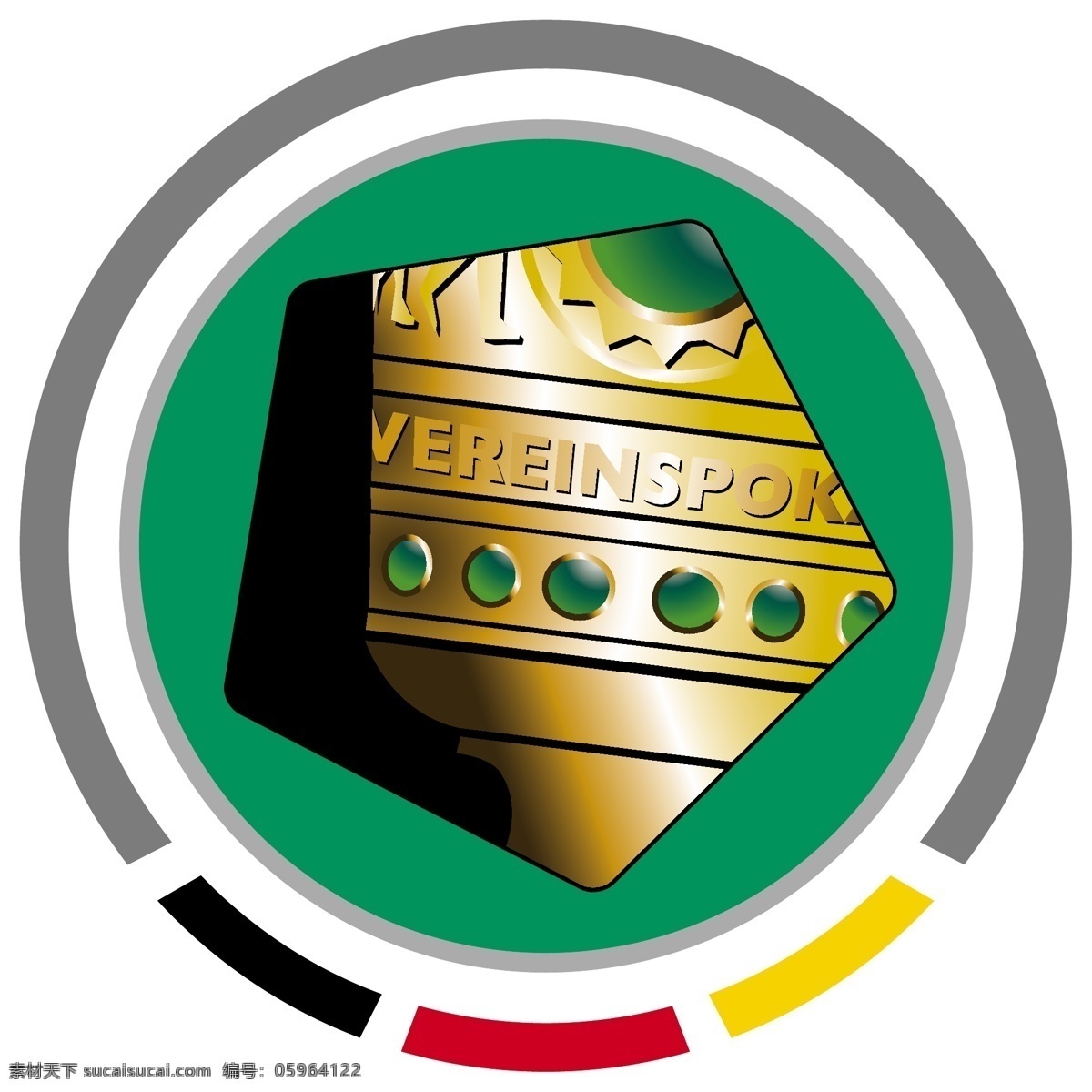 德国杯 徽标 logo设计 比赛 德国 欧洲 足球 杯赛 足协杯 dfb pokal 赛事徽标 矢量图