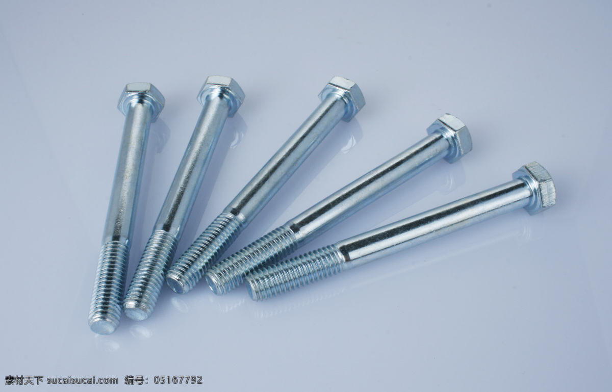 六角头螺栓 半牙 六角螺栓 螺栓 五金 紧固件 螺丝 螺母 标准件 工业生产 现代科技