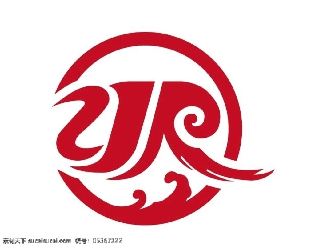 zjr标志 庄稼人 logo 餐饮 水花
