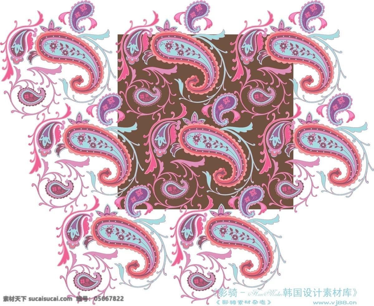 欧洲 花纹 底纹 花卉 欧洲花纹 矢量图 花纹花边