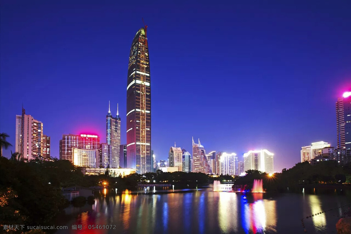 深圳 京 基 百 夜景 深圳夜景 深圳京基一百 京基一百 公园 城市夜景 灯火通明 深圳建筑 深圳生活公园 湖边倒影 倒影夜景 罗湖区 深圳罗湖建筑 摄影图 绘画 旅游摄影 自然风景
