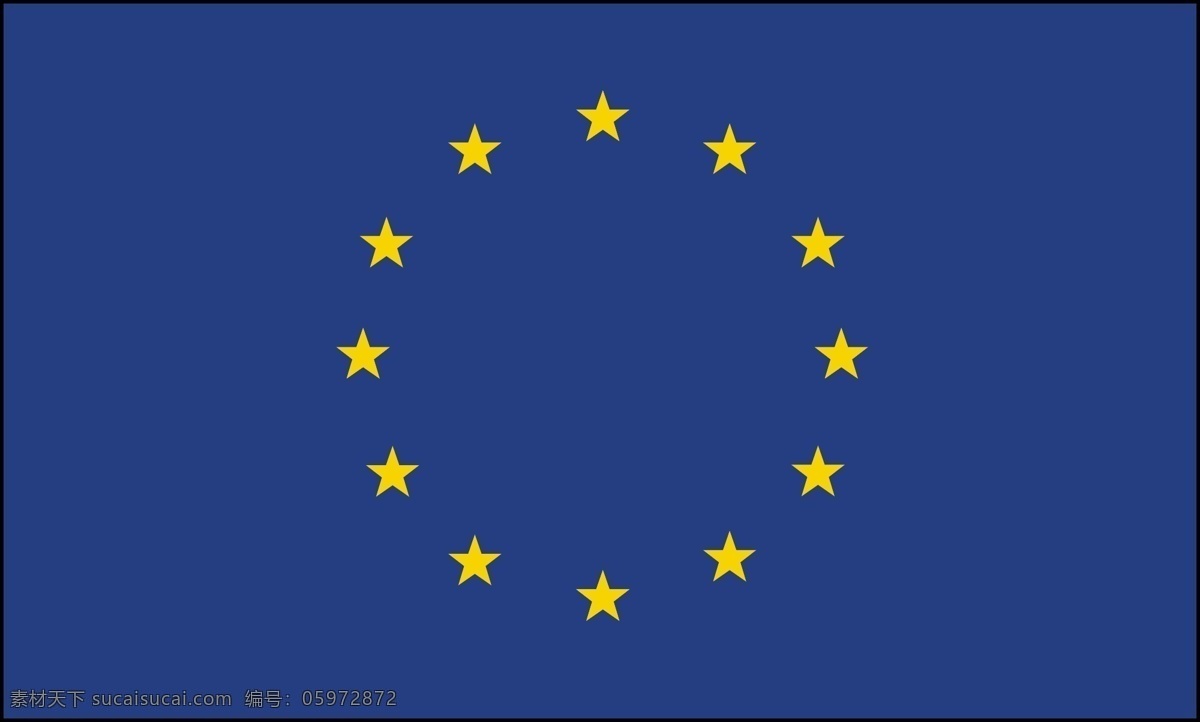 欧洲联盟 欧盟 旗帜 单位 标志 免费 psd源文件 logo设计