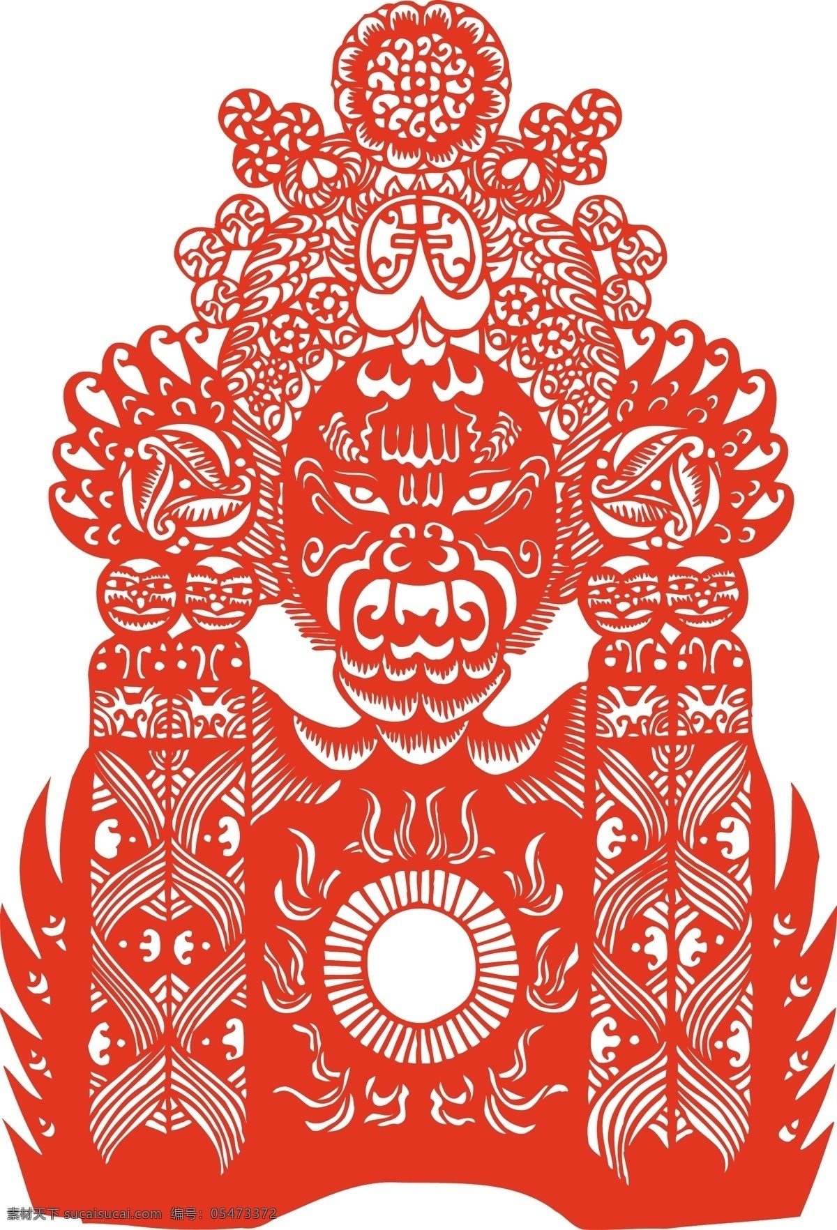脸谱07 脸谱 传统文化 剪纸 民间艺术 矢量素材 矢量人物 职业人物 京剧脸谱 矢量图库 文化艺术