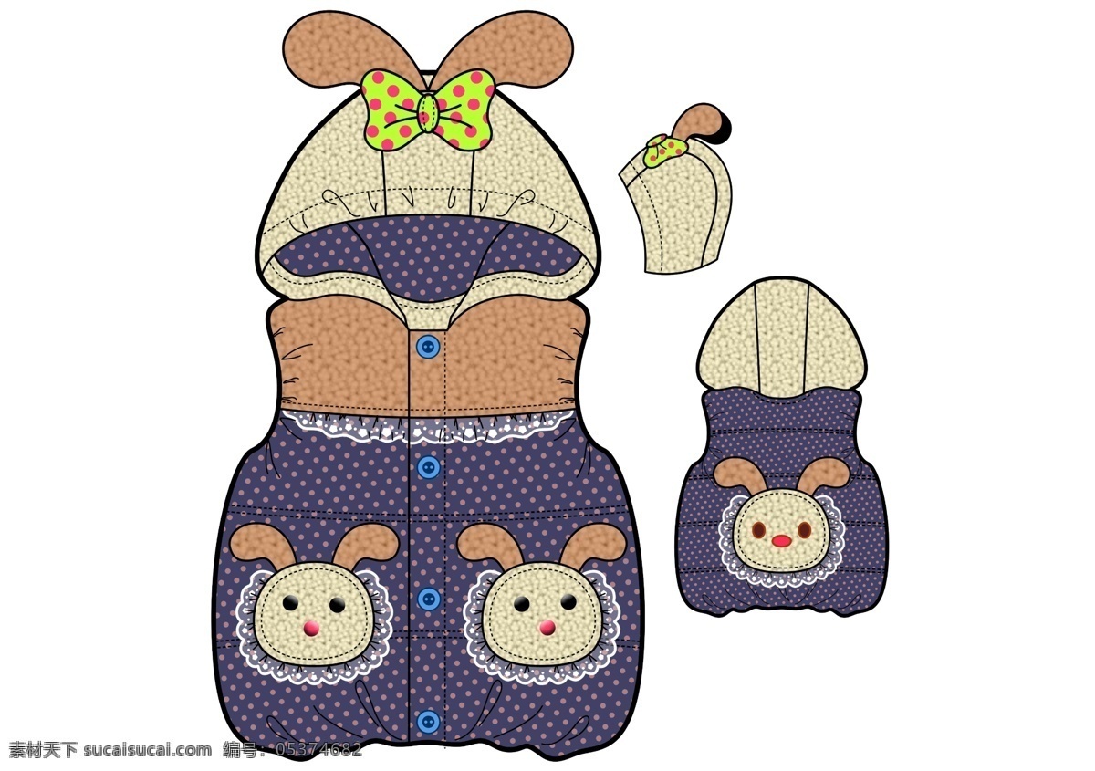 婴幼 童装 亲子 装 韩 版 风格 女孩 款冬 马甲 韩版卡通风格 女孩女童 亲子装设计 婴幼童装