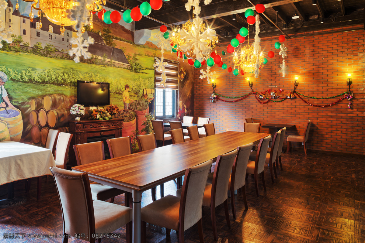 中式 餐厅 餐具 餐桌 椅子 吊灯 室内设计 环境家居
