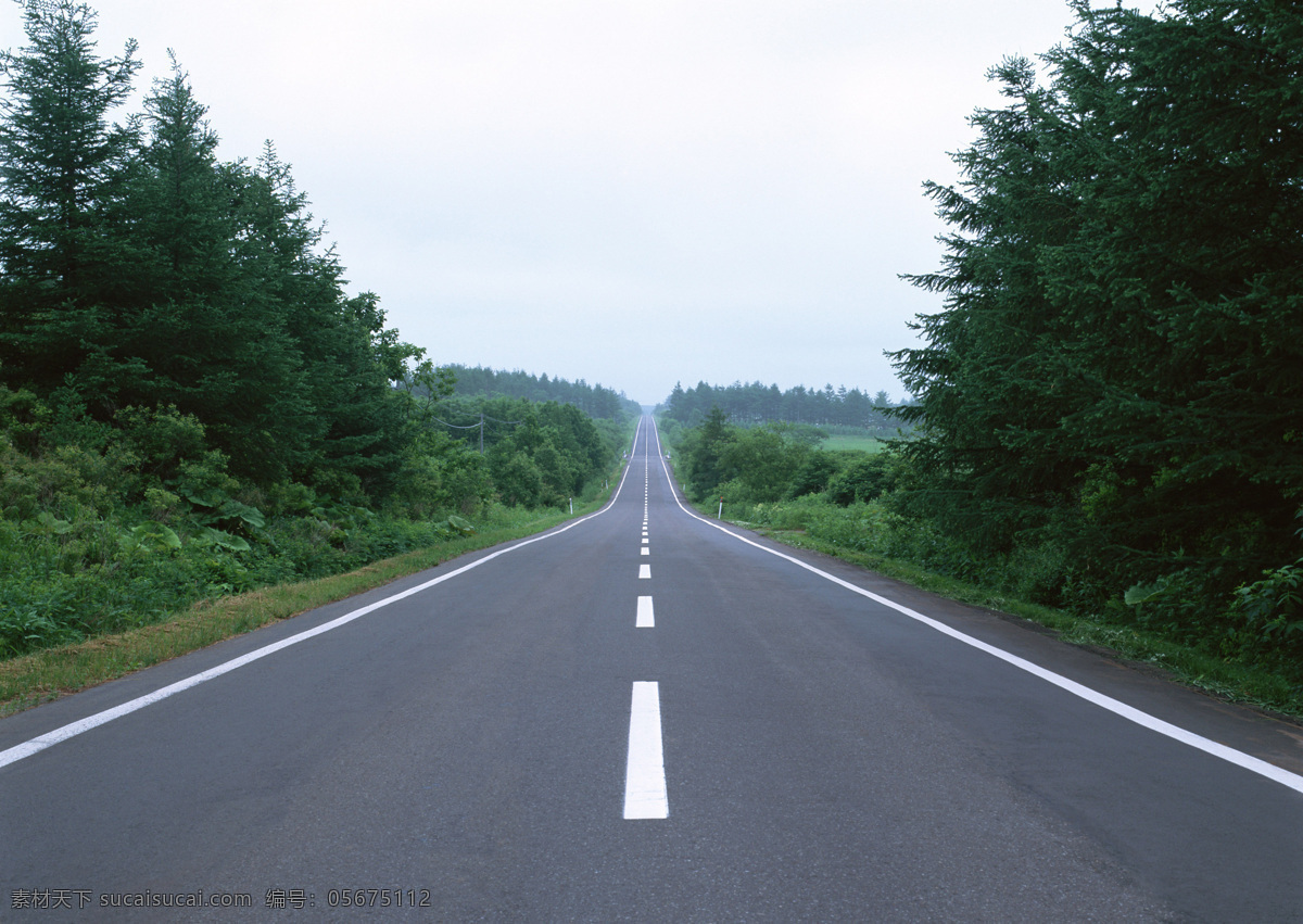 公路写真 道路写真 道路 公路 路 柏油路 建筑景观 自然景观 白色