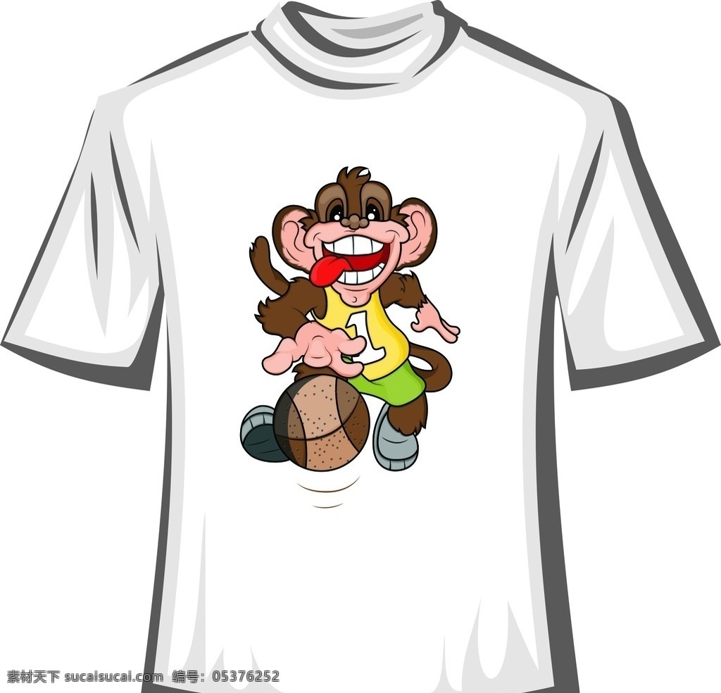 儿童卡通t恤 t恤衫 时尚 休闲 潮流元素 潮流卡通 猩猩 猴子 t恤图案 t恤衫设计 服装设计 猴cdr 卡通 t 恤 猴 系列 猴系列