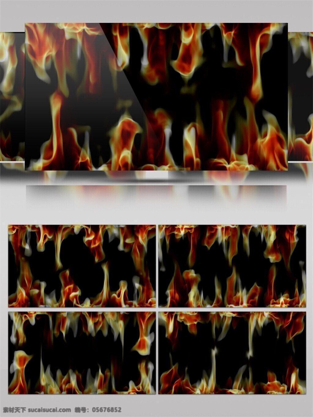火焰 光束 边框 视频 光斑散射 红色 激光 视觉享受 手机壁纸