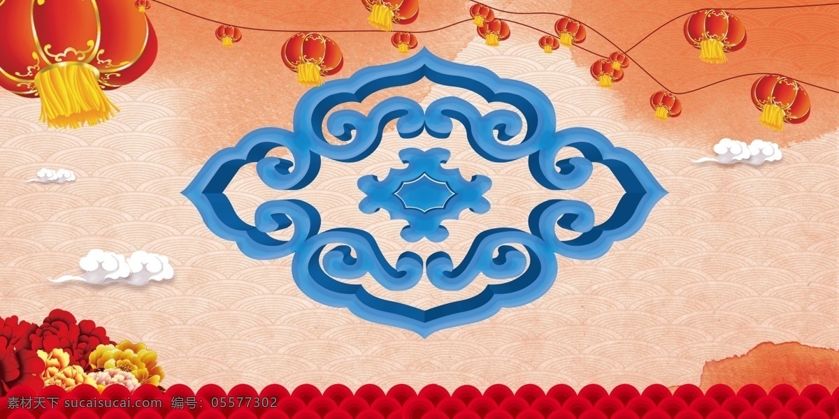 猪年 灯笼 新年 背景 喜庆 新年快乐 红色 新春海报 新年展板 喜字底纹 猪年海报 猪年大吉 新年大吉