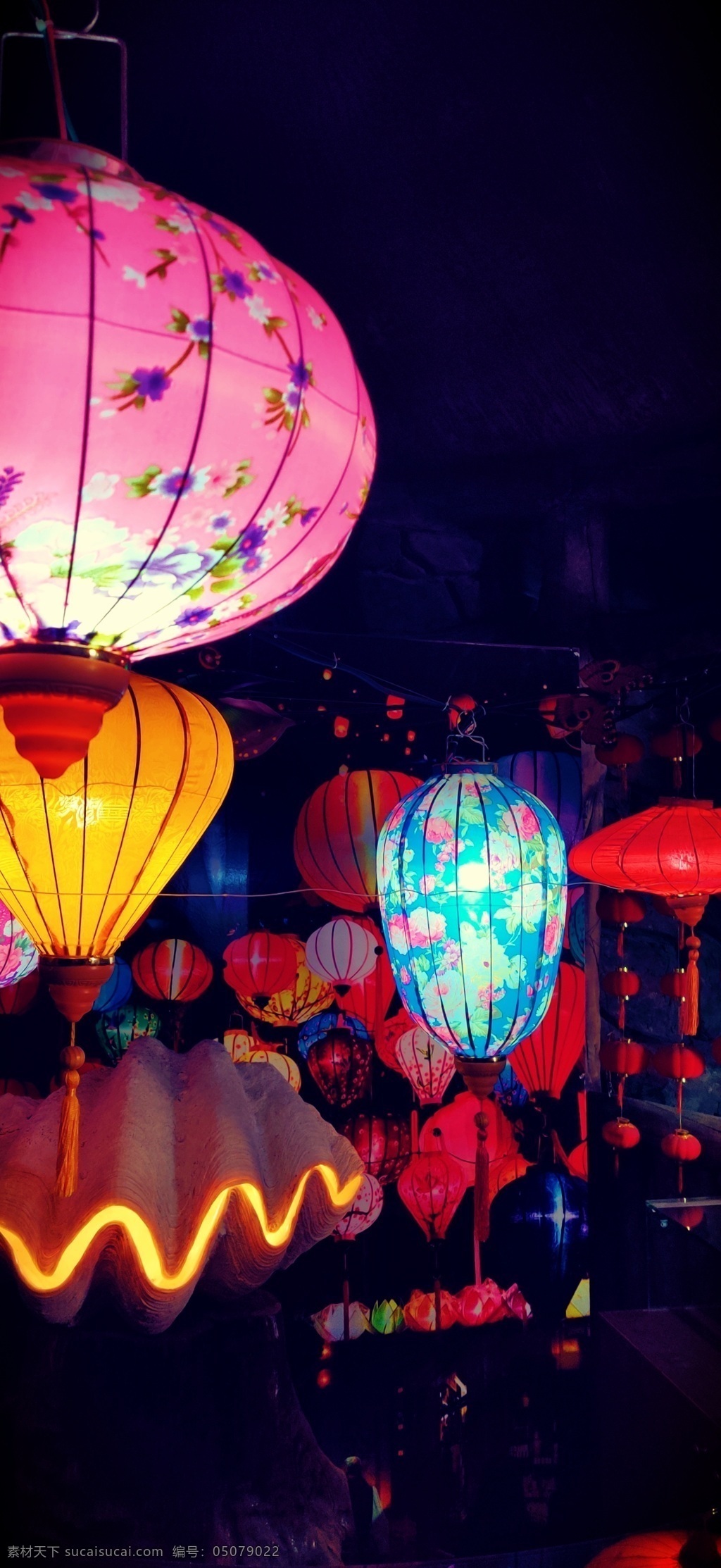 灯笼图片 灯笼 厦门 背景 夜灯 老院子 夜景 灯饰 复古 旅游摄影 人文景观