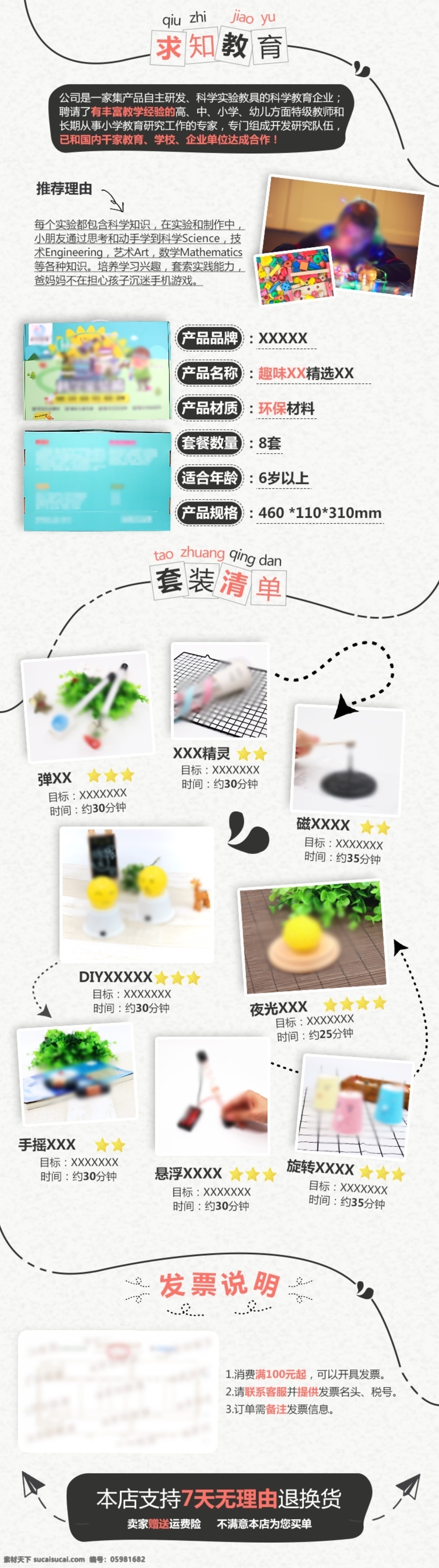 杯子 玩具 淘宝 详情 页 教育 详情页 母婴 礼盒 环保 简介 水杯 淘宝详情页