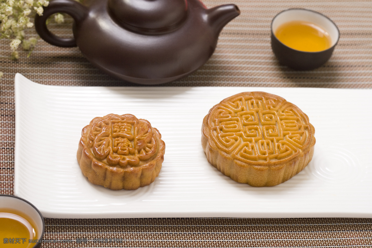 月饼 中秋 中秋节 过节 传统 食物 茶道 茶具 茶器 茶壶 喝茶 紫砂 紫砂壶 传统美食 餐饮美食