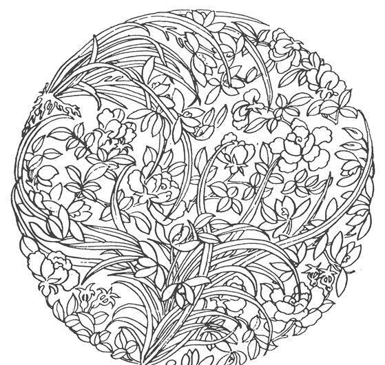 元明时代 矢量版画 古典图案 矢量 中华 五 千年 源文件 ai源文件 设计素材 版画专辑 矢量图库 白色