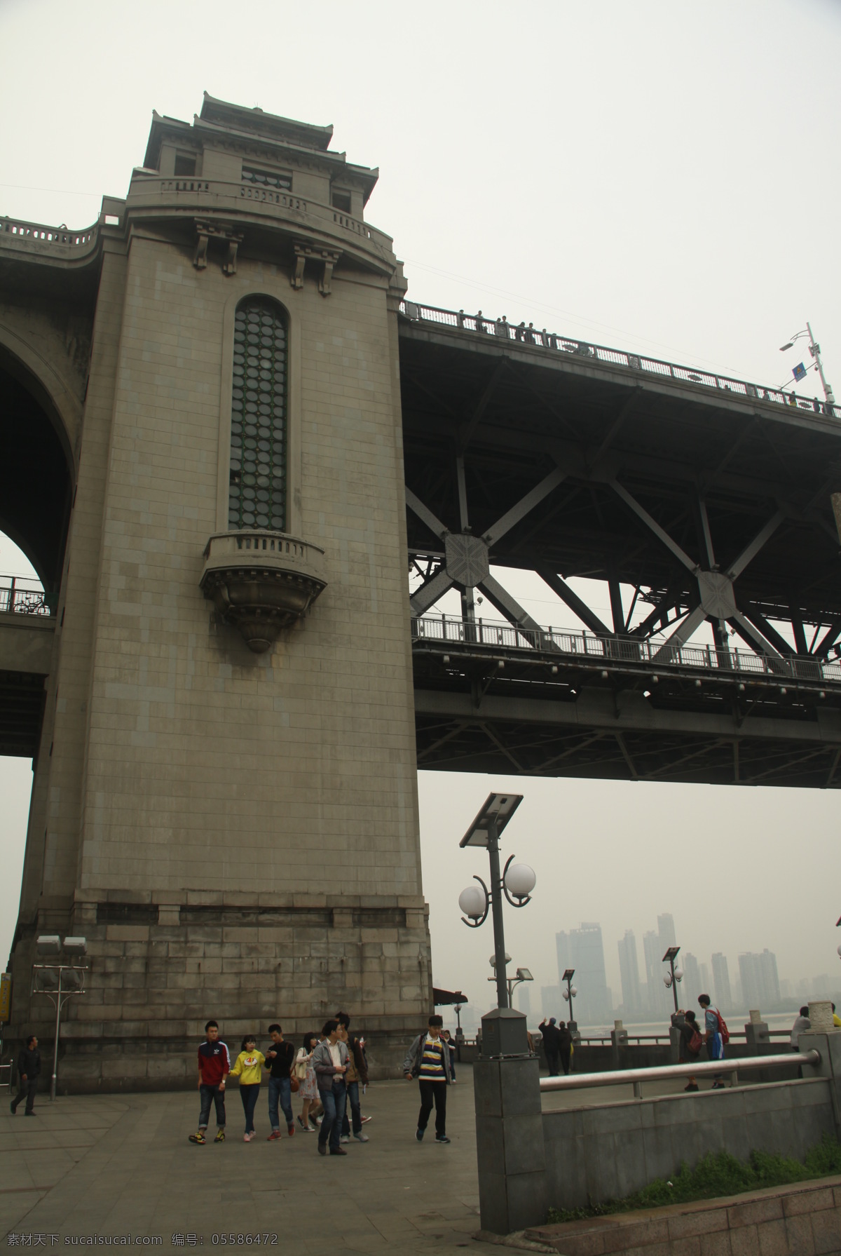 长江大桥 武汉 桥 双层 长江 国内旅游 旅游摄影 白色