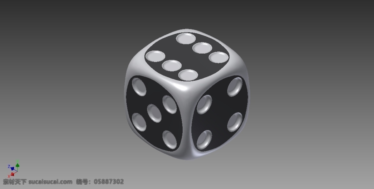 掷 骰子 3d模型素材 其他3d模型