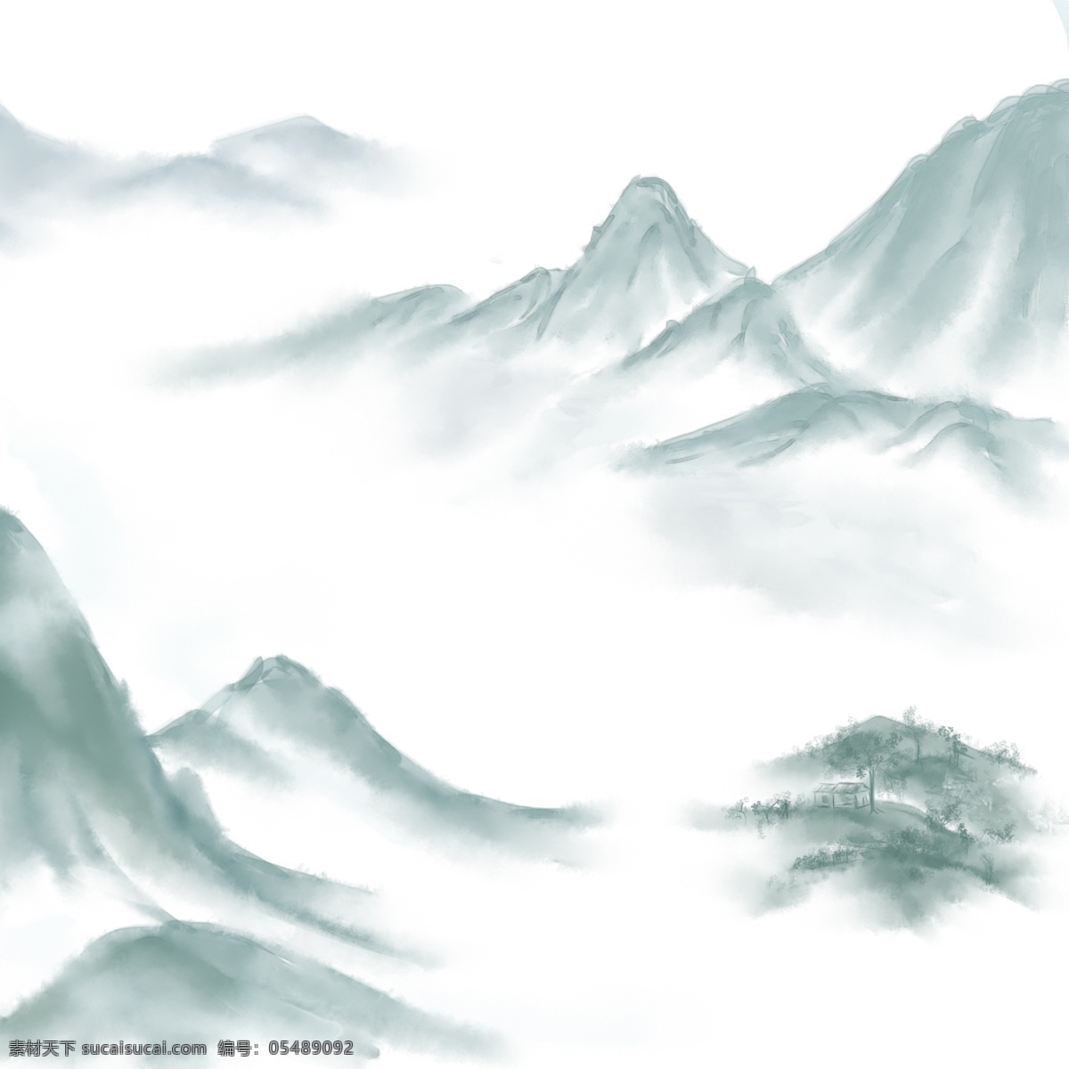 中国 风 山水 水墨 高山峻岭 中国风 高山 叠山 小清新水墨 山水风 唯美水墨 连绵叠嶂 唯美山水 唯美中国风