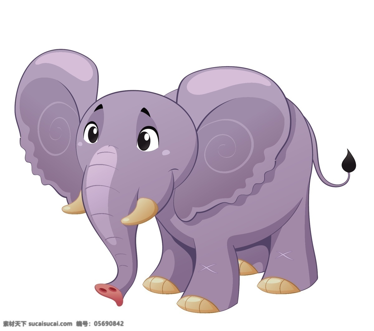 矢量 卡通 大象 可爱 动物 矢量图 矢量下载 网页矢量 商业矢量 矢量人物