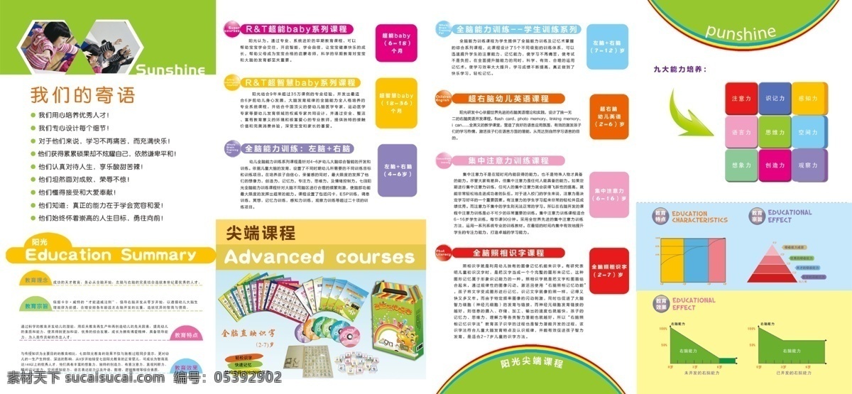 早教 四 折页 宝宝海报 四折页 幼儿园四折页 早教海报 早教四折页 原创设计 原创海报