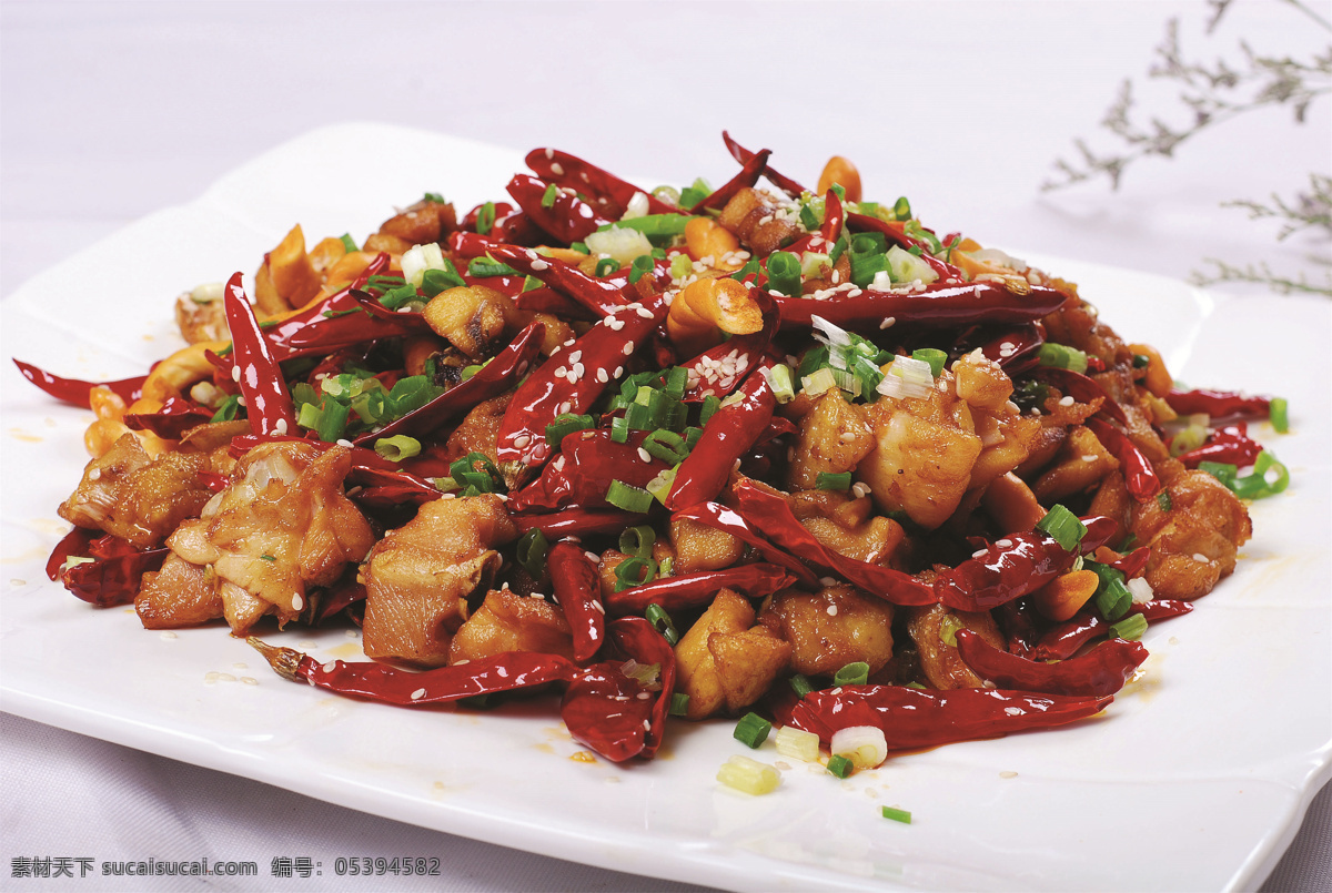 歌乐山辣子鸡 美食 传统美食 餐饮美食 高清菜谱用图