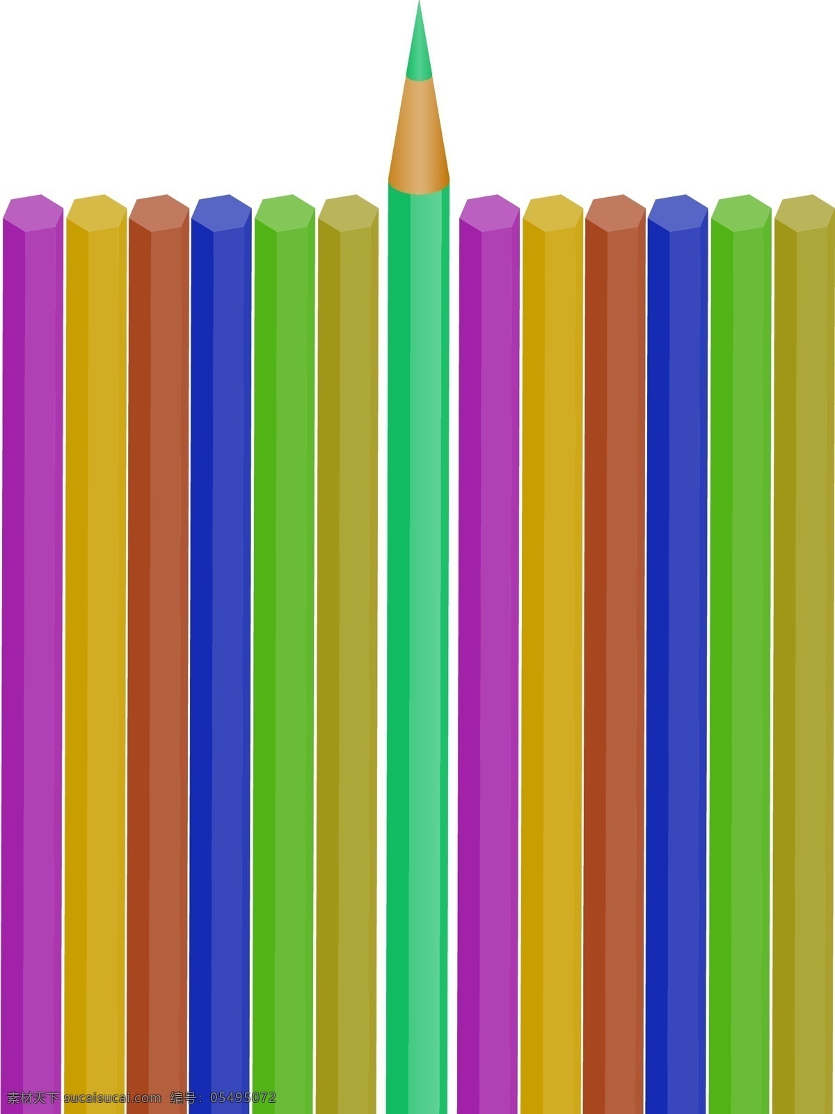 仿真 铅笔 矢量 免 抠 免抠png 办公用品 文具 学习用品 学校 学生 彩色铅笔 画画 绘图