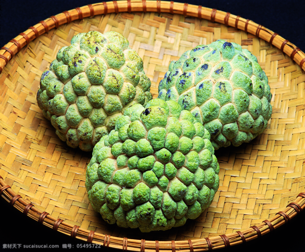 番荔枝高清 番荔枝 水果 热带水果 鲜果 果子 果实